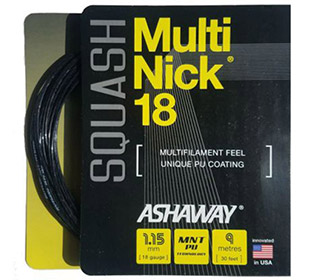 Ashaway MultiNick Squash 18g BLK