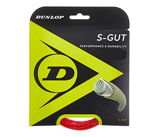 Dunlop S-Gut w/Dyna-Tec 16g (Red)