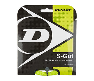 Dunlop S-Gut w/Dyna-Tec 16g (Yellow)