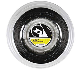 Dunlop S-Gut w/Dyna-Tec 16g Reel 660' (Black)