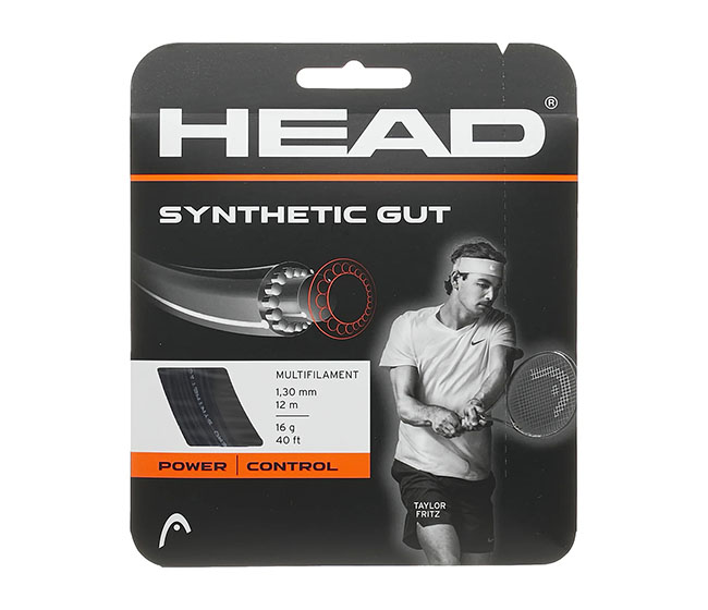 Head Synthetic Gut 16g (Black)