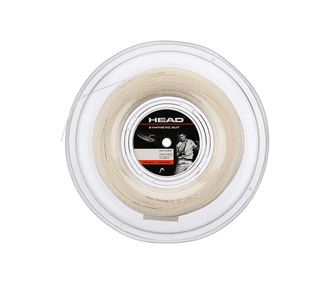 Head Synthetic Gut 17g Reel (White)