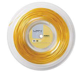 Luxilon 4G Soft 125 16L Reel 660' (Gold)