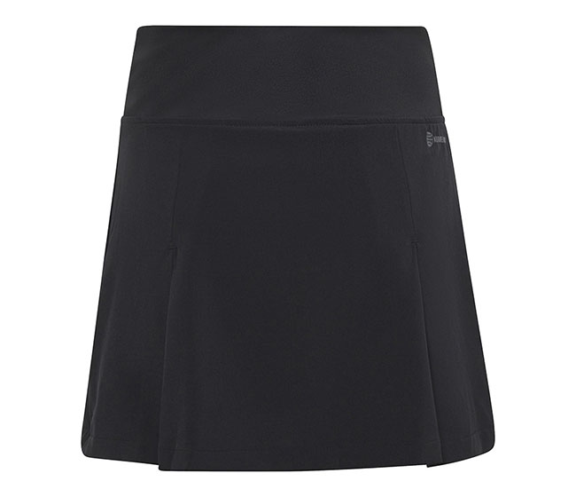 adidas Girls Club Pleated Skirt (Black)