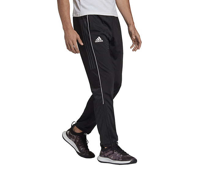 adidas 3 Stripe Knit Pant (M) (Black)