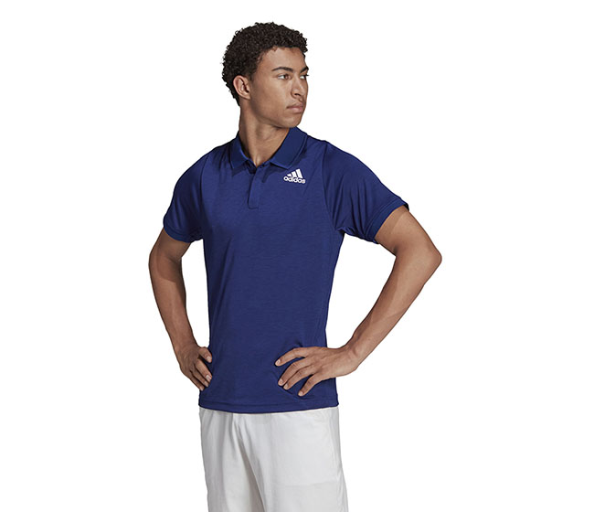 adidas Tennis Freelift Polo (M) (Blue)