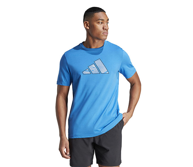 Fromuth Racquet Sports - adidas Tennis Category Graphic Tee (M) (Royal)
