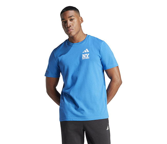 Fromuth Racquet Sports - adidas Tennis US Open Graphic Tee (M) (Royal)