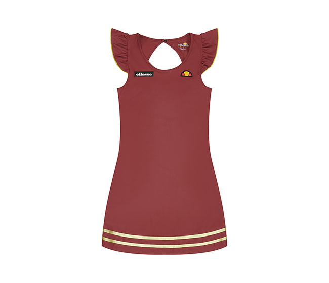 ellesse Clovere Dress (W) (Burgundy)