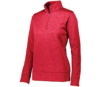 Augusta Stoked 1/4 Zip (W) (Red)