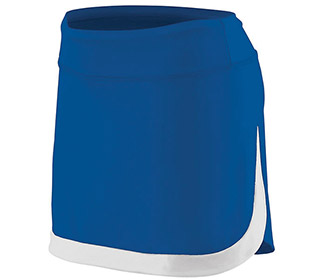 Augusta Color Block Skirt (W) (Royal/White)