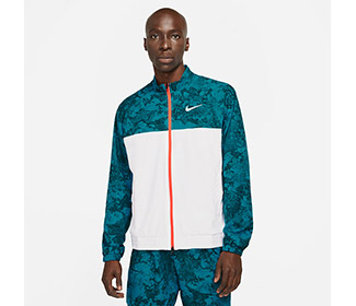 Nike Court Jacket Full-Zip Melbourne (M) (Turquoise)