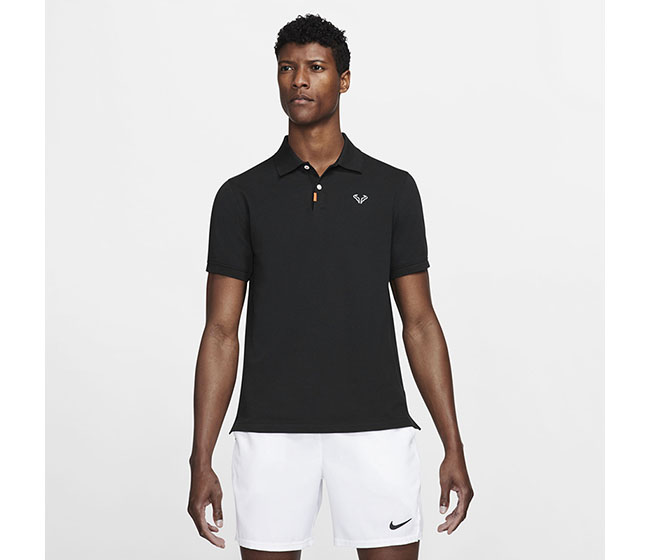 The Nike Polo Rafa Slim (M) (Black)
