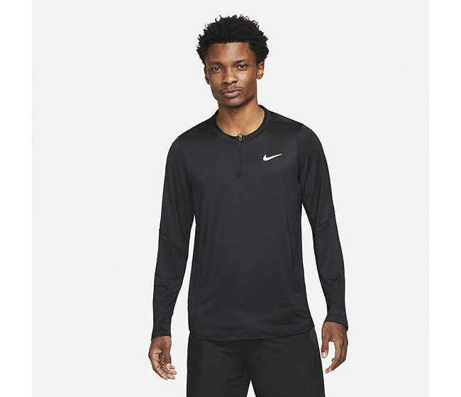 Nike Breathe Advantage Half-Zip Top (M) (Black)
