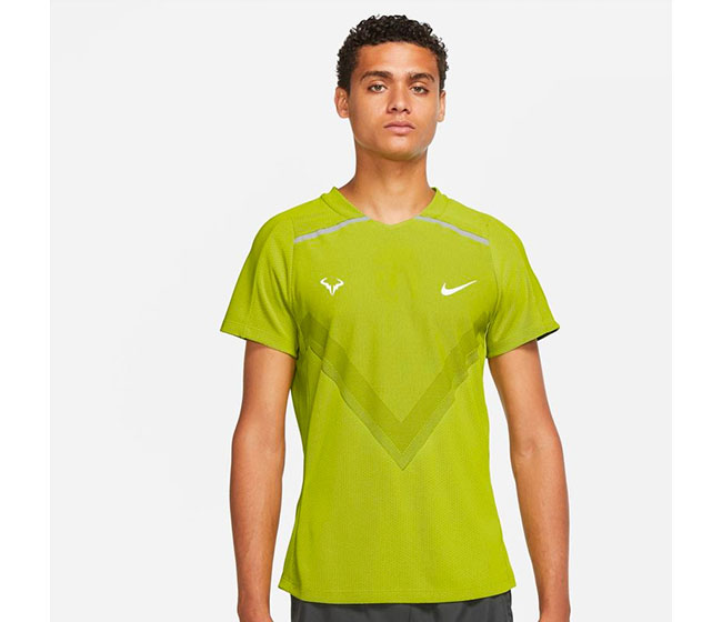 Nike Court Advantage Rafa Top (M) (Bright Cactus)
