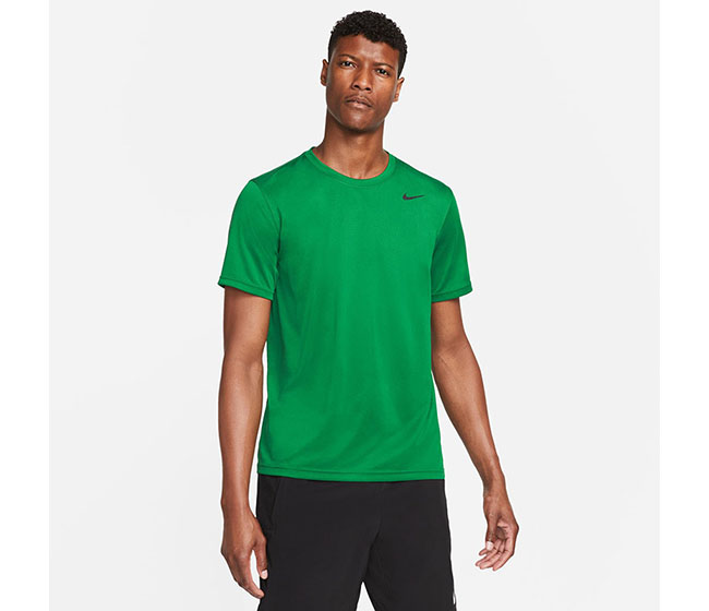 Nike Legend 2.0 D/F Short Sleeve Crew (M) (Dark Green)