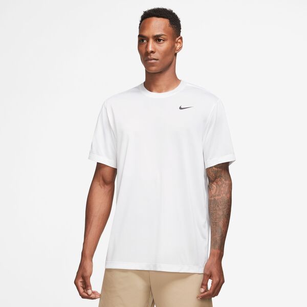 Nike Dri-FIT Legend Short Sleeve Tee (M) (White)