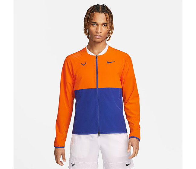Nike Rafa Jacket (M) (Orange/Royal)