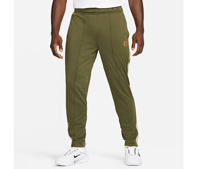 Nike Court Heritage Tennis Pant (M) (Olive Green)