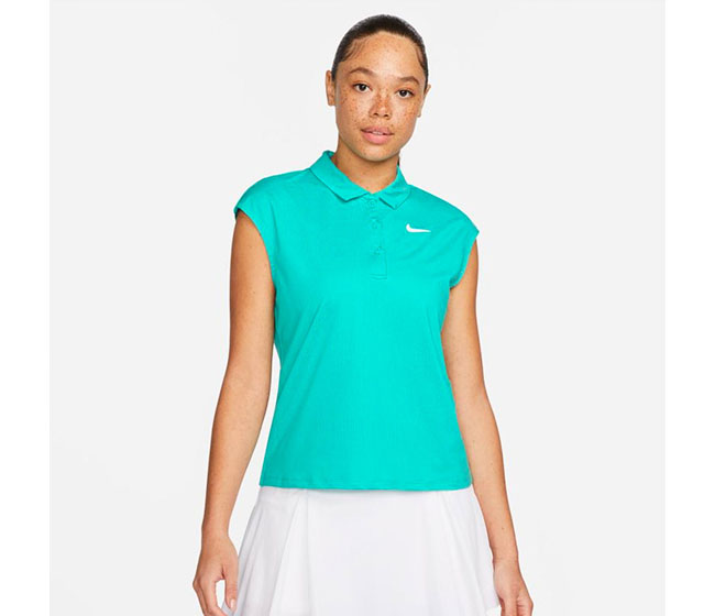 Nike Court Dri-FIT Victory Polo (W) (Teal)