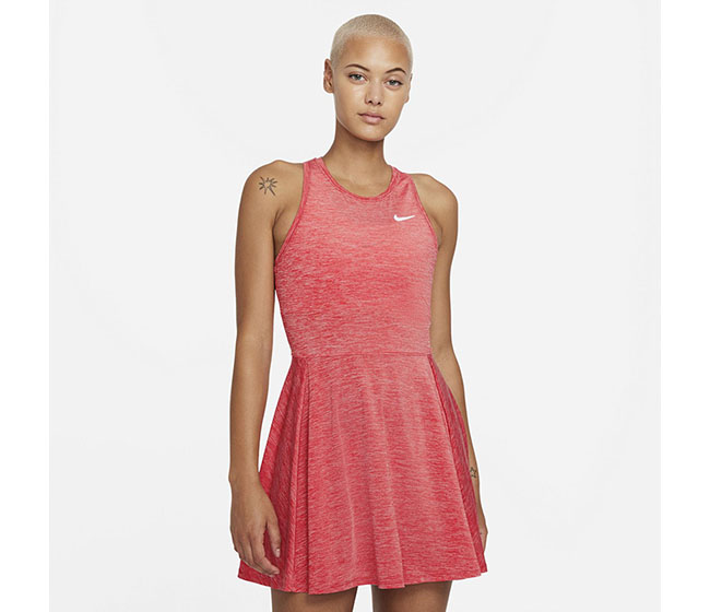 Nike Court DriFit Advantage Dress (W) (Red)