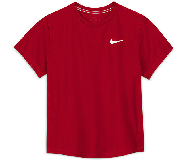Nike Court DriFit Victory Top (B) (Red)