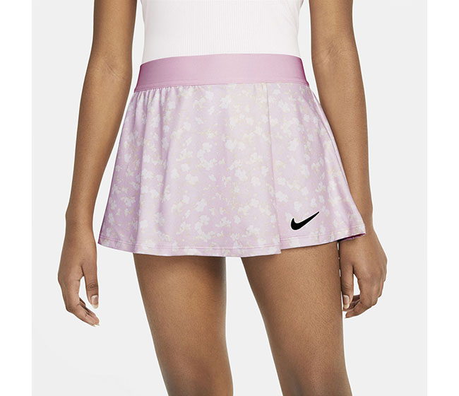 Nike Court Victory Flouncy Printed Skirt (G) PNK L