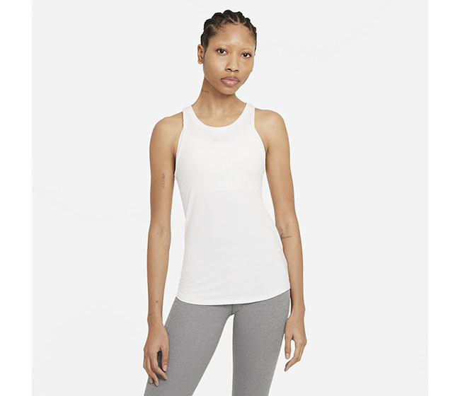 Fromuth Racquet Sports - Nike One Luxe Slim Tank(W) (White)