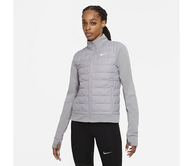 Nike Therma-Fit Running Jacket (W) (Grey)