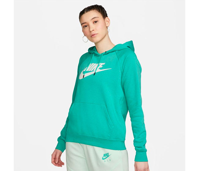 Nike Sportswear Essential Hoodie (W) (Teal)