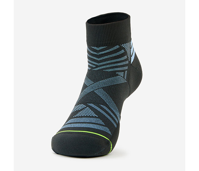 Thor-Lo Experia X-SPEED Performance Cushion Ankle (Charcoal)