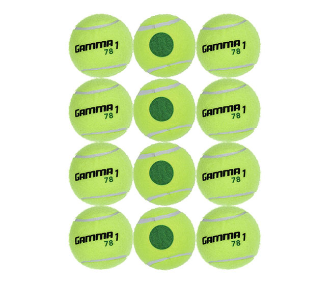 Gamma 78 Green Dot Ball Bag (12x)