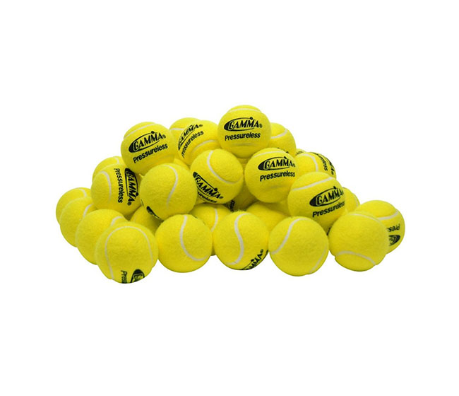 Gamma Pressureless Tennis Balls (60-ball bag)