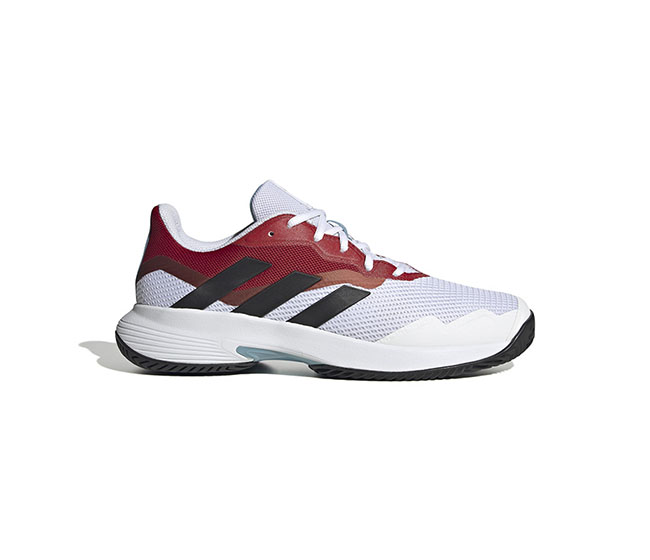 adidas CourtJam Control (M) (White/Red)