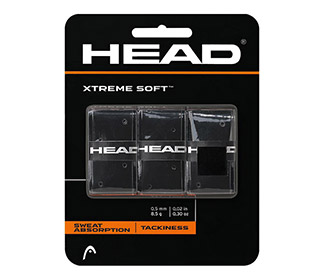 Head Xtreme Soft Overgrip (3x) (Black)