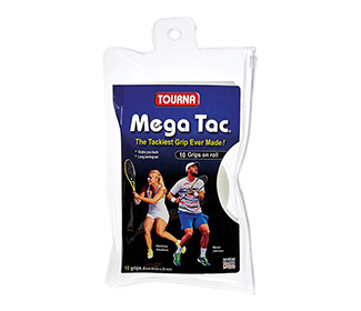 Tourna Mega Tac Overgrip (10x)(White)