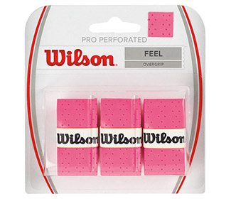 Wilson Pro O/G Perforated (3x)(Pink)