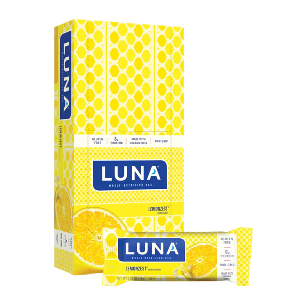 Luna Bars (Lemon) (15/Case)