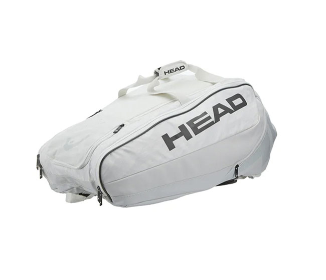 Head Pro X Racquet Bag XL (12R) (White)