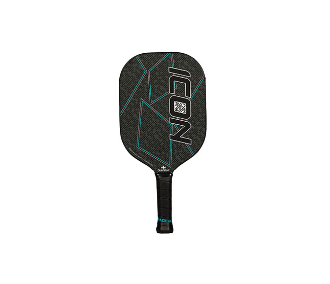 Diadem Icon Mid Weight Pickleball Paddle (Black)