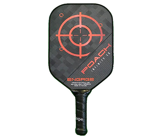 Engage Poach Infinity EX Pickleball Paddle (Standard) (Gen 3) (Red)