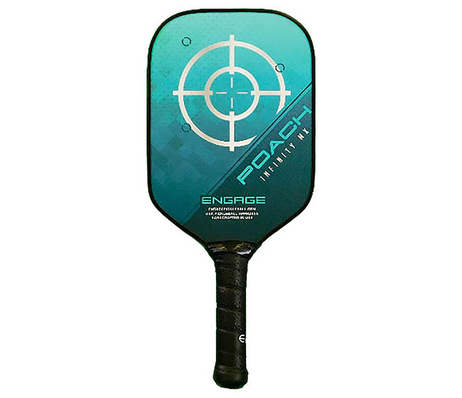 Engage Poach Infinity MX Pickleball Paddle (Elongated) (Gen 3) (Teal)