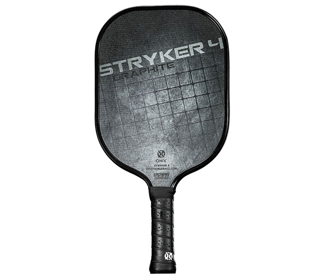 Onix Stryker 4 Graphite Pickleball Paddle (Black)
