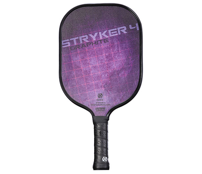 Onix Stryker 4 Graphite Pickleball Paddle (Purple)
