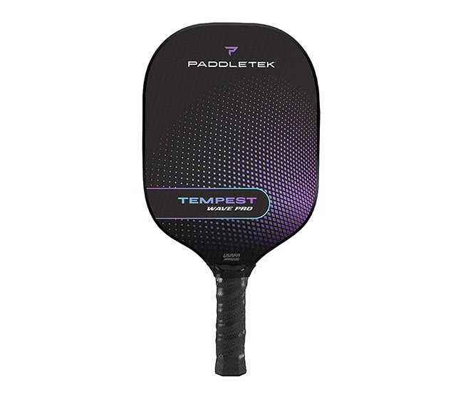 Paddletek Tempest Wave Pro Pickleball Paddle (Standard) (Purple)