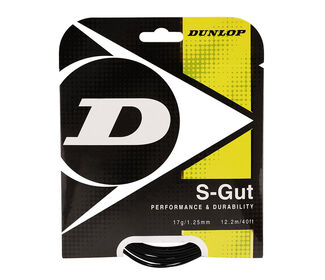 Dunlop S-Gut w/Dyna-Tec 17g (Black)