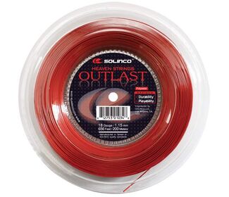 Solinco Outlast Reel 656' (Red)