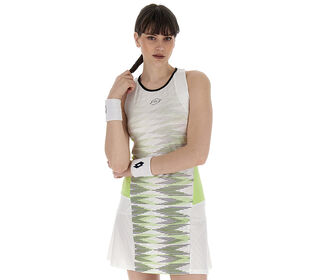 Lotto Tech 1 D4 Dress (W) (White/Green)