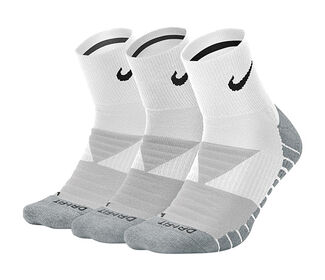 Nike Everyday Cushion Max Ankle Sock (3x) (White)