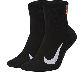 Nike Multiplier Max Ankle Sock (2x) (Black)